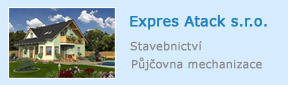 Stavebnictví a půjčovna mechanizace